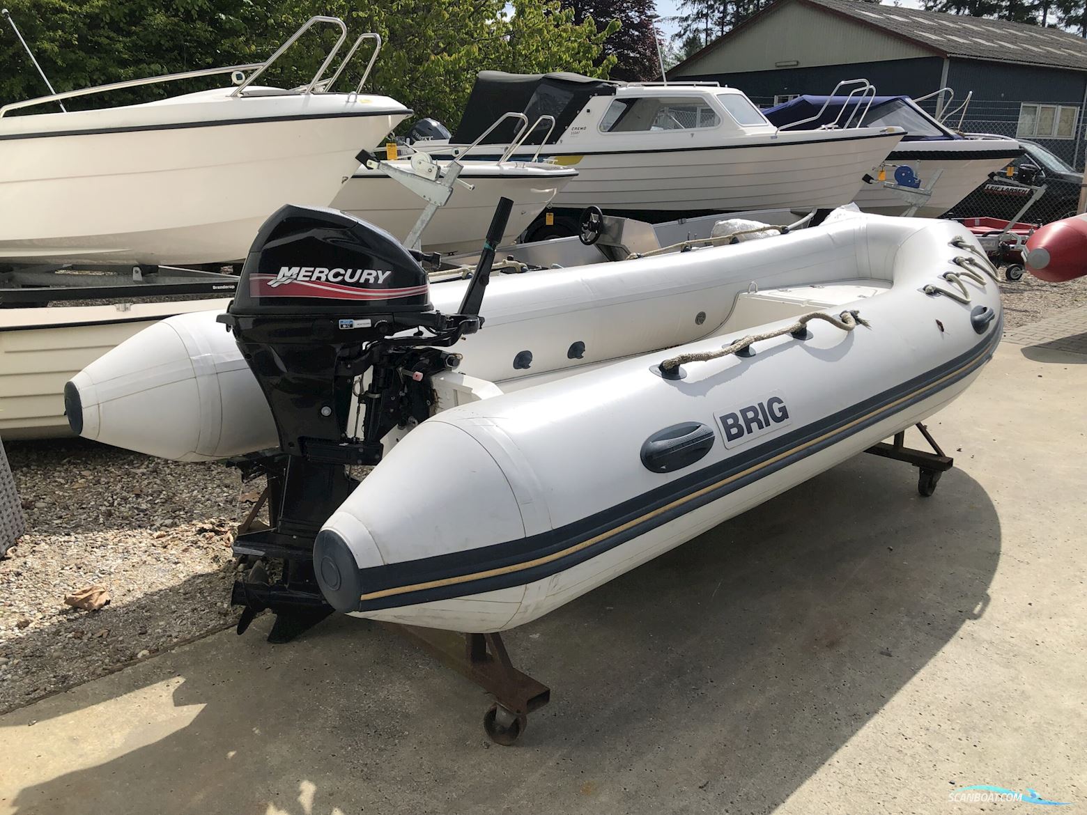 Brig F400 Falcon Rider Schlauchboot / Rib 2012, Dänemark