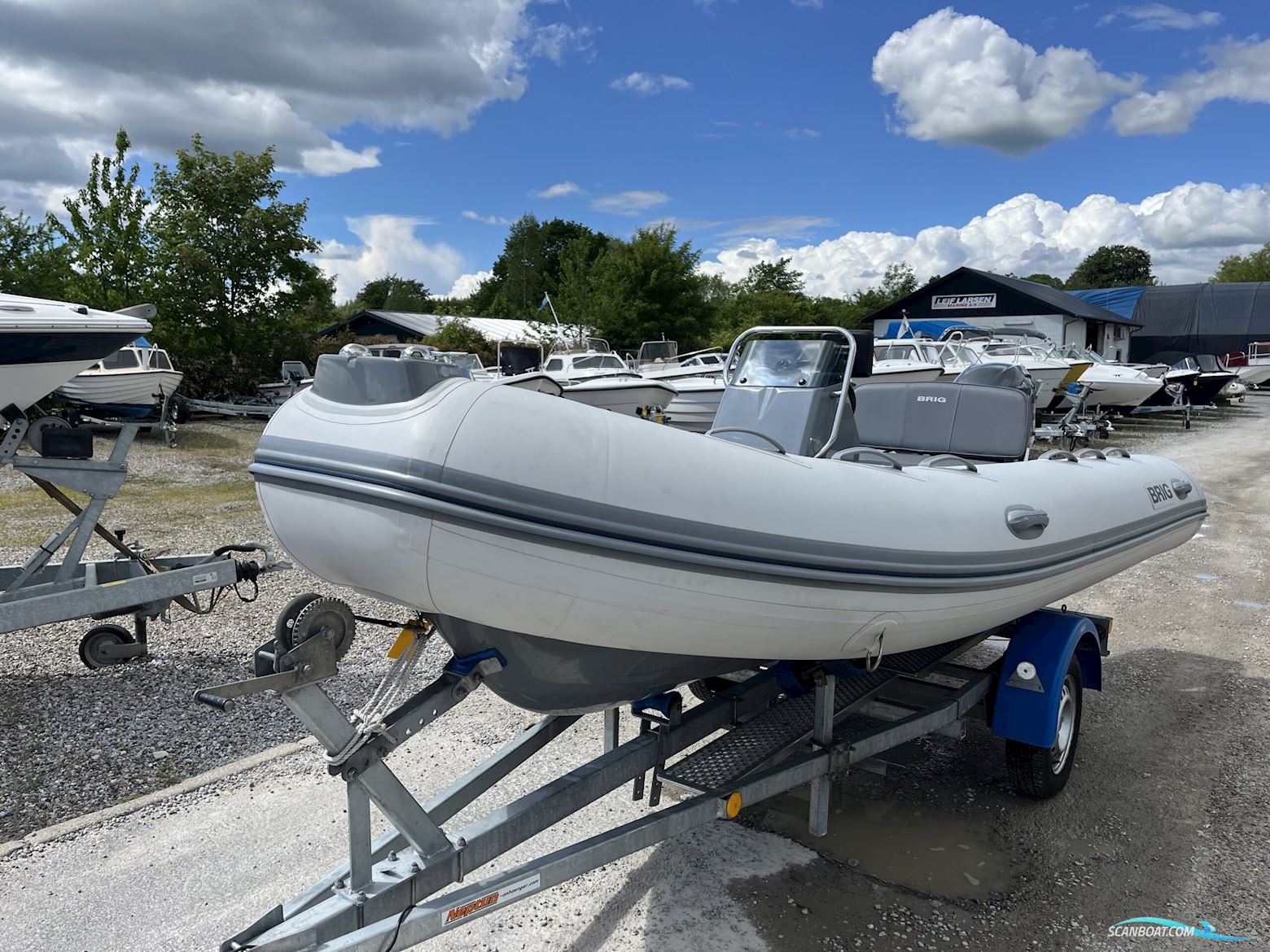 Brig F420T Falcon Tender Schlauchboot / Rib 2022, mit Yamaha F40Fetl motor, Dänemark