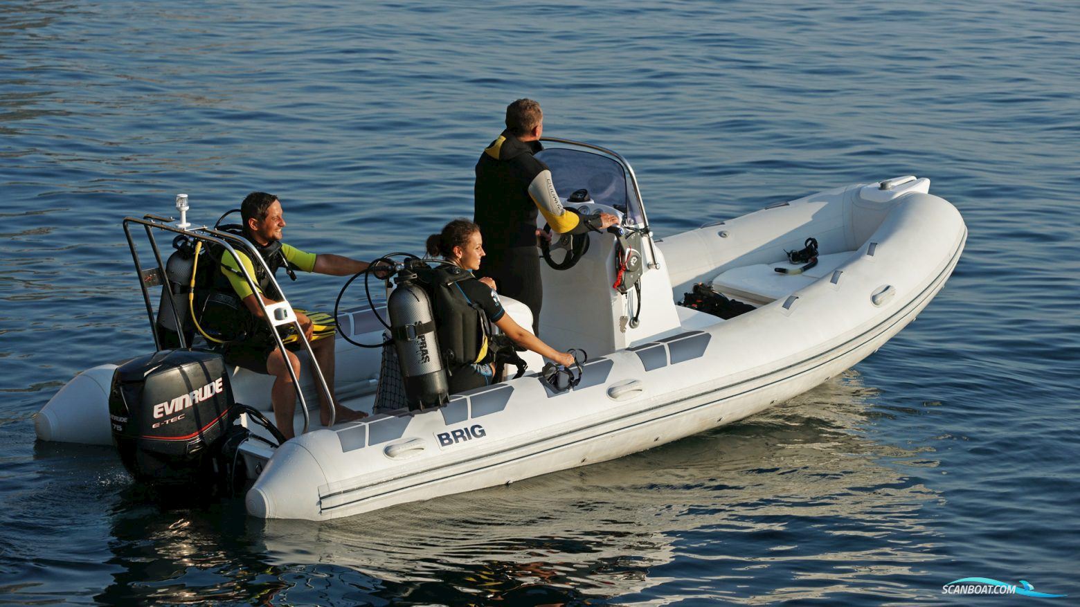 Brig F570L Falcon Rider Schlauchboot / Rib 2022, mit Yamaha F70Aetl motor, Dänemark