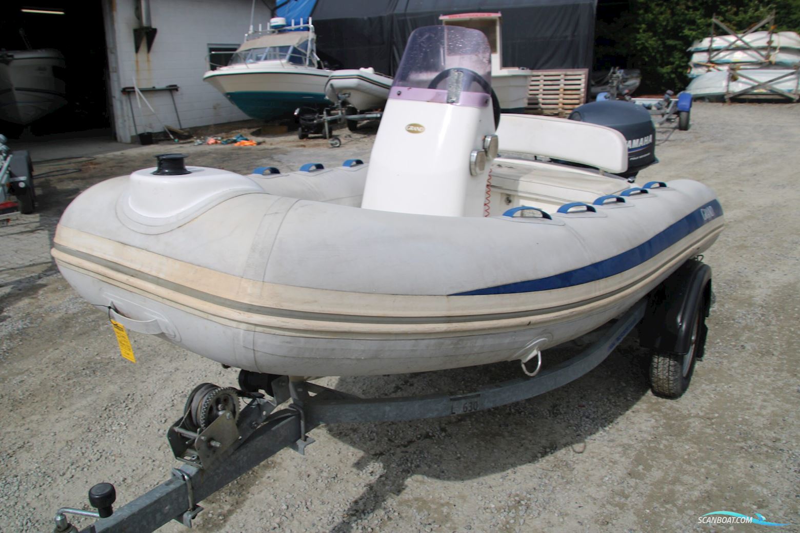 Grand G340EF Schlauchboot / Rib 2007, Dänemark