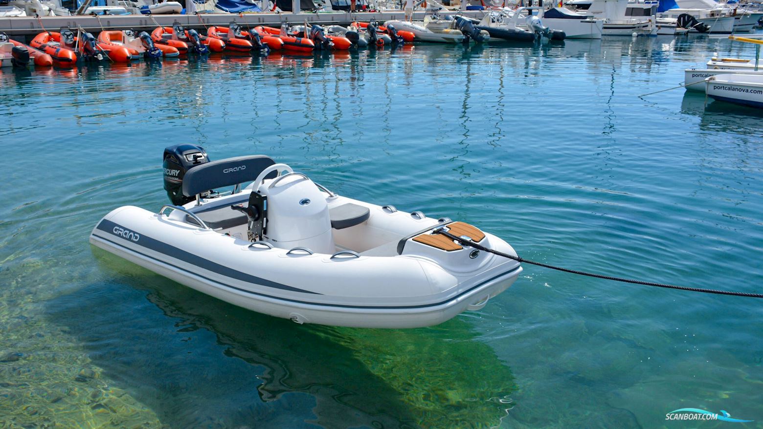 Grand G340GEF med 20 hk Yamaha LAGERBÅD