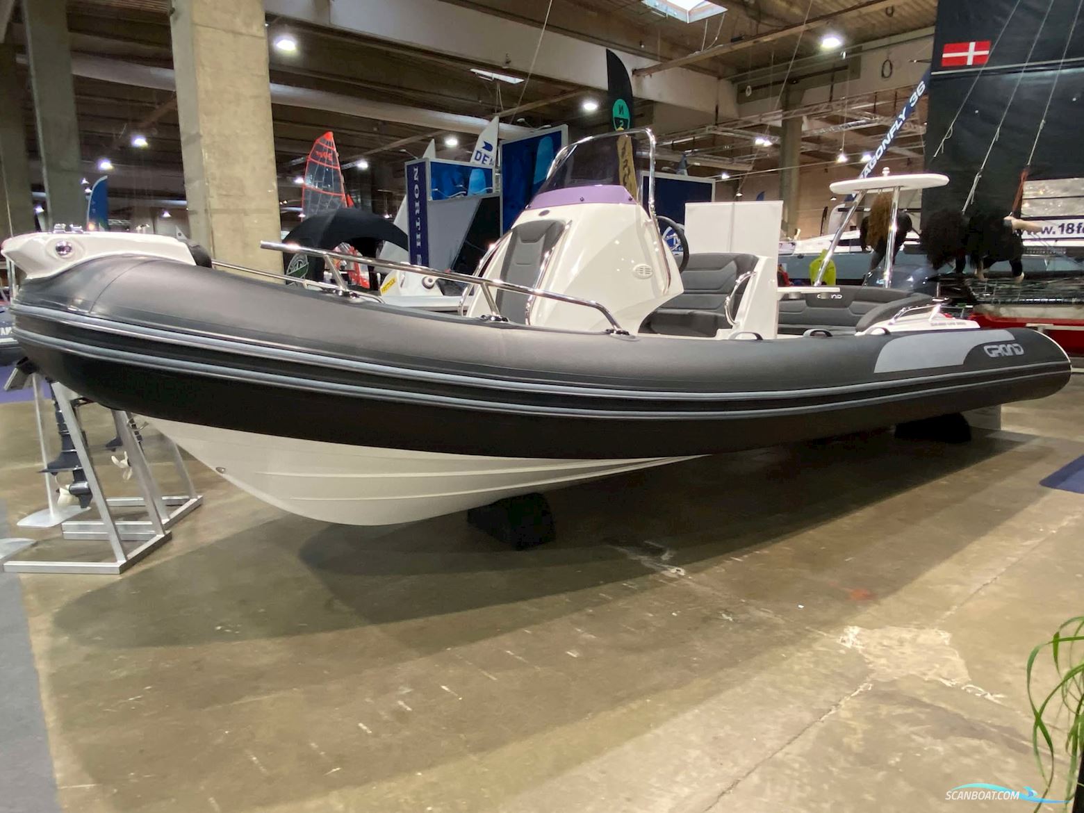 Grand G650 Med Demomotor Yamaha F130 Til Omgående Levering Schlauchboot / Rib 2025, mit Yamaha motor, Dänemark