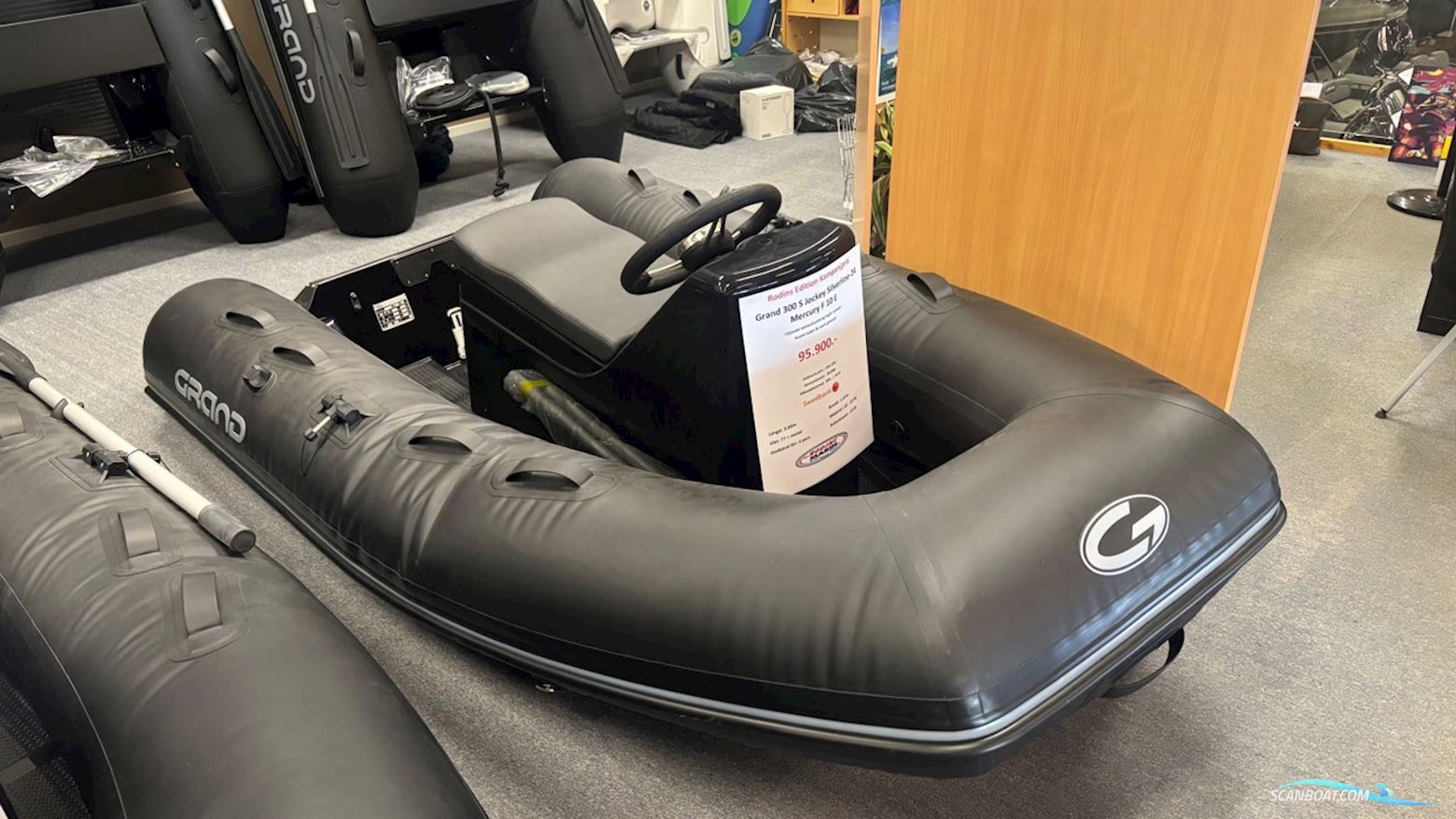 Grand S300S Schlauchboot / Rib 2024, mit Mercury motor, Sweden