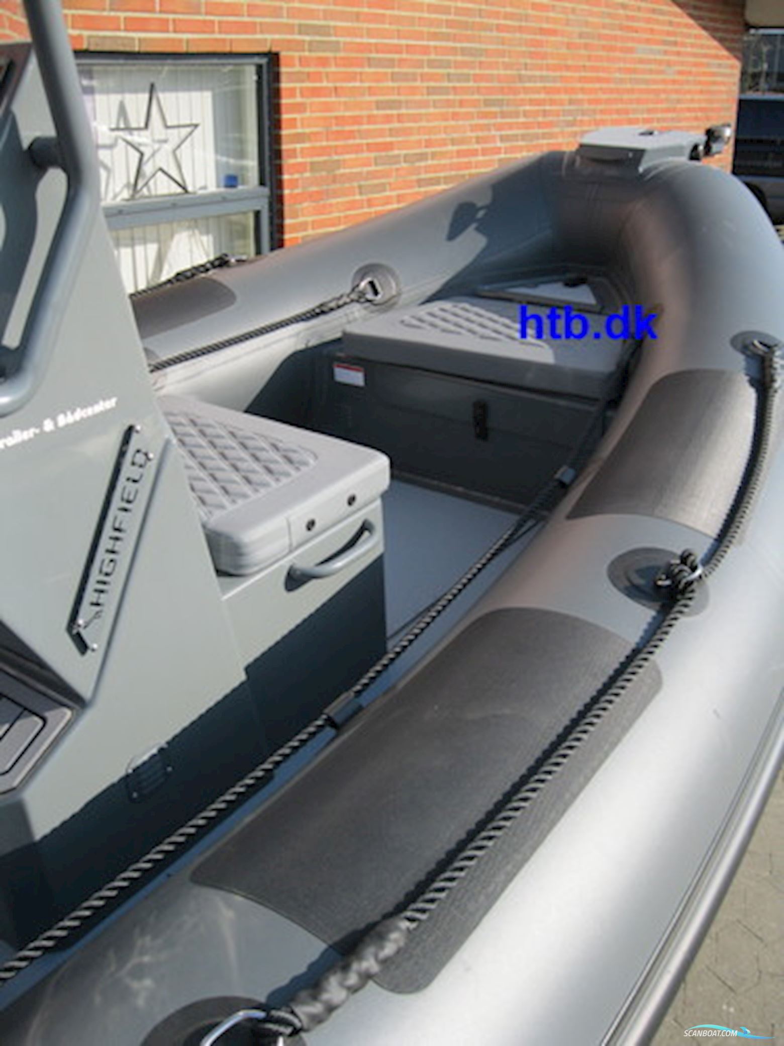 Highfield 500 Patrol m/Mercury F80 hk EFI 4-takt - TILBUDSPRIS !