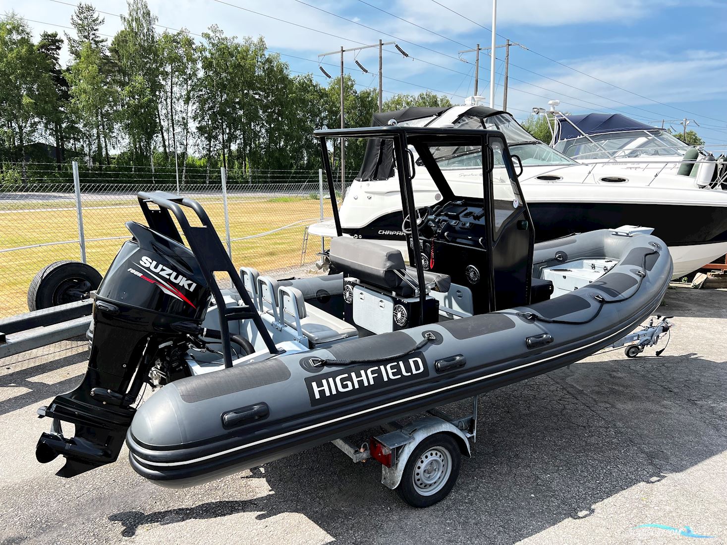 Highfield 590 Ocean Master Schlauchboot / Rib 2016, mit Suzuki 140hk motor, Sweden