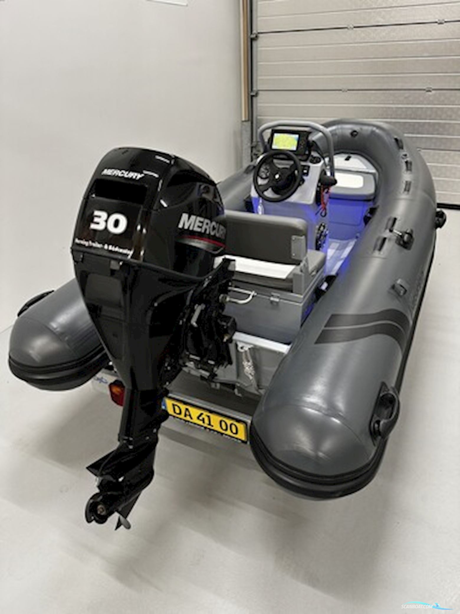 Highfield CL360BLT m/Mercury F30 hk og Variant trailer 