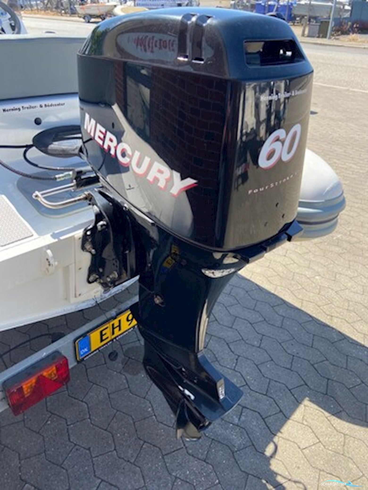 Highfield DL420 m/Mercury F60 hk Efi 4-Takt og Variant Trailer