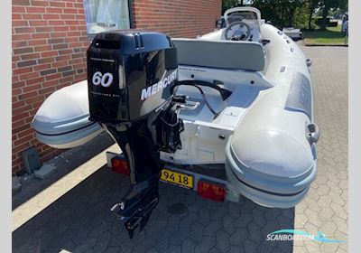 Highfield DL420 m/Mercury F60 hk Efi 4-Takt og Variant Trailer Schlauchboot / Rib 2018, mit Mercury motor, Dänemark