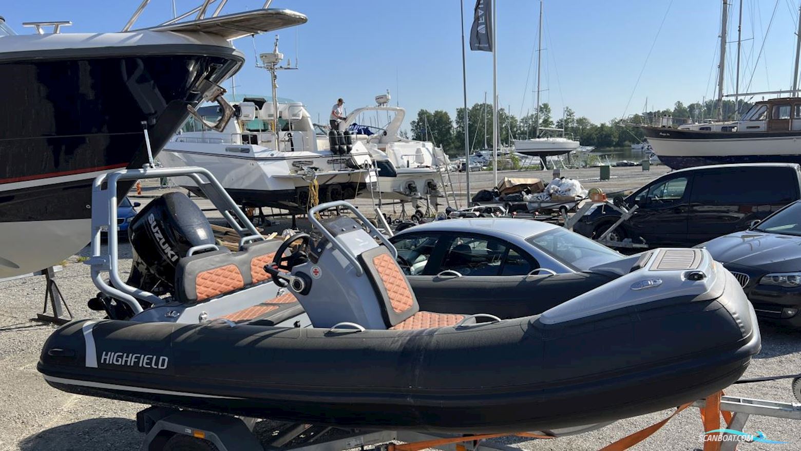 Highfield SP 390 Schlauchboot / Rib 2021, mit Suzuki 60 motor, Sweden