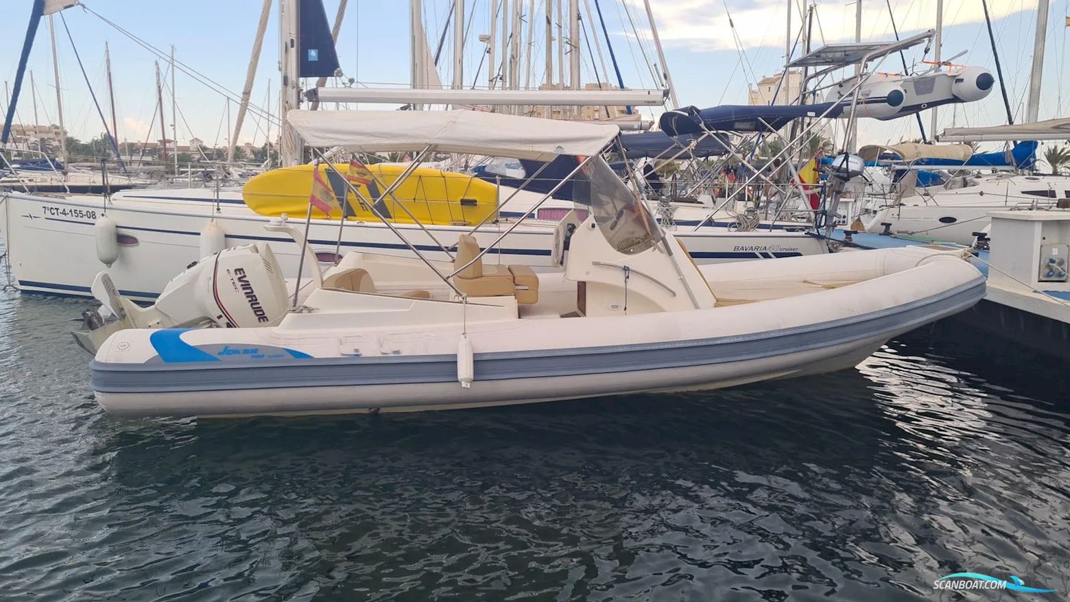 Joker Boat 700 WIDE Schlauchboot / Rib 2012, mit Evinrude motor, Spanien