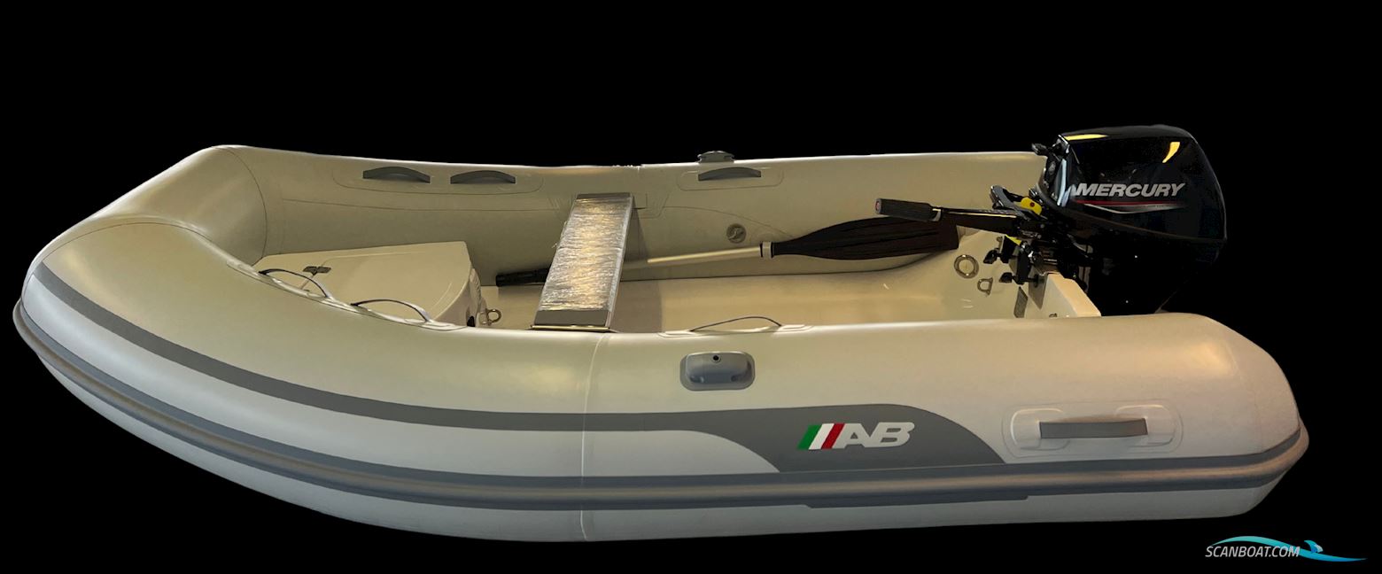 Navigo 9 VS - Light Grey Hypalon 9.9 Hk Mercury Schlauchboot / Rib 2023, mit Mercury 9,9 MH motor, Dänemark