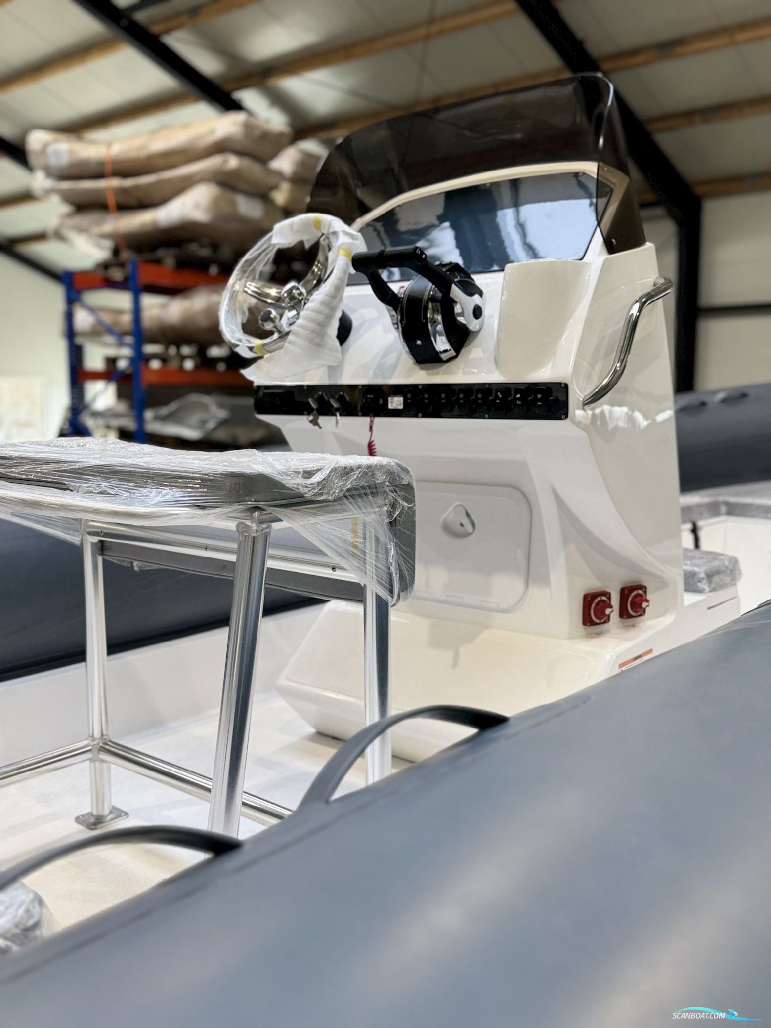 Oceanus Vst 24 - Military Grey Hypalon 2X180 Hk Mercury