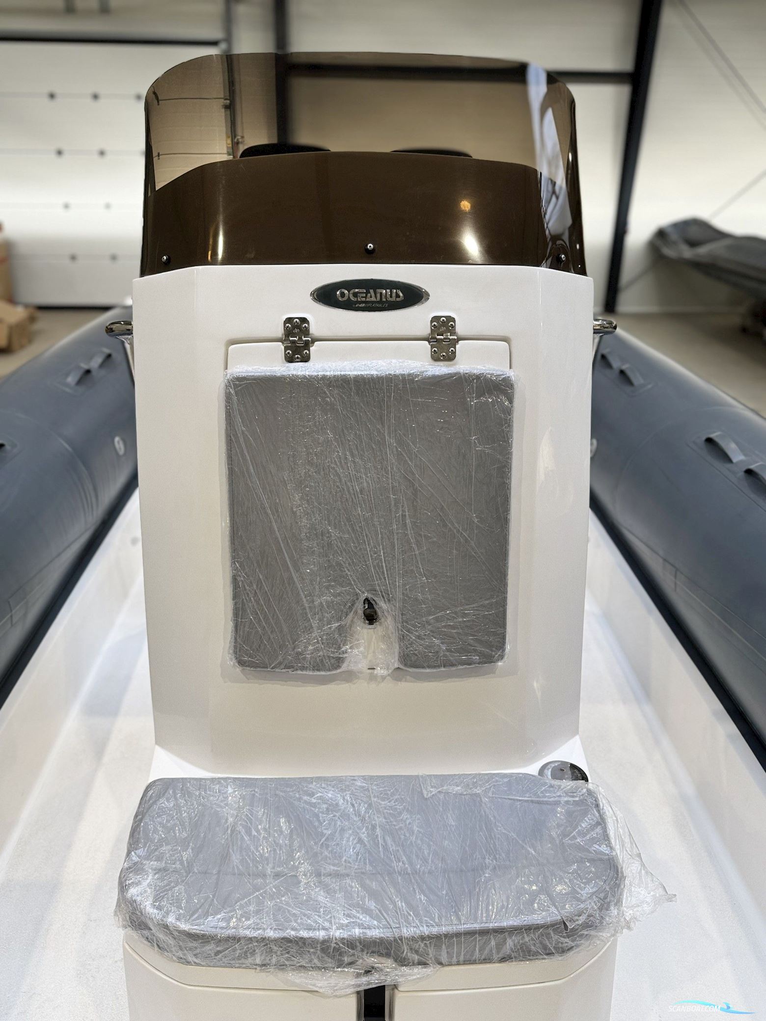 Oceanus Vst 24 - Military Grey Hypalon 2X180 Hk Mercury