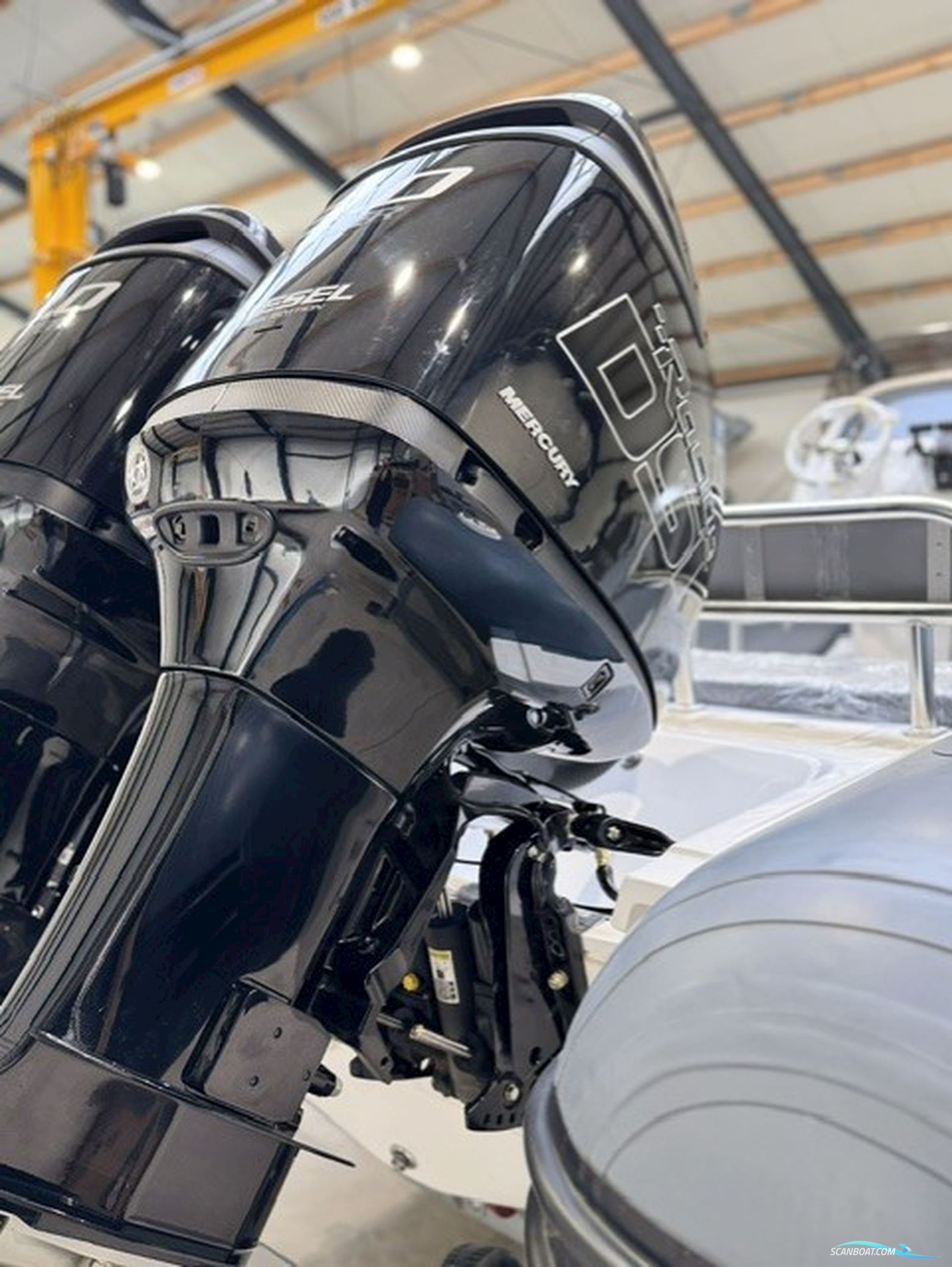 Oceanus Vst 24 - Military Grey Hypalon 2X180 Hk Mercury