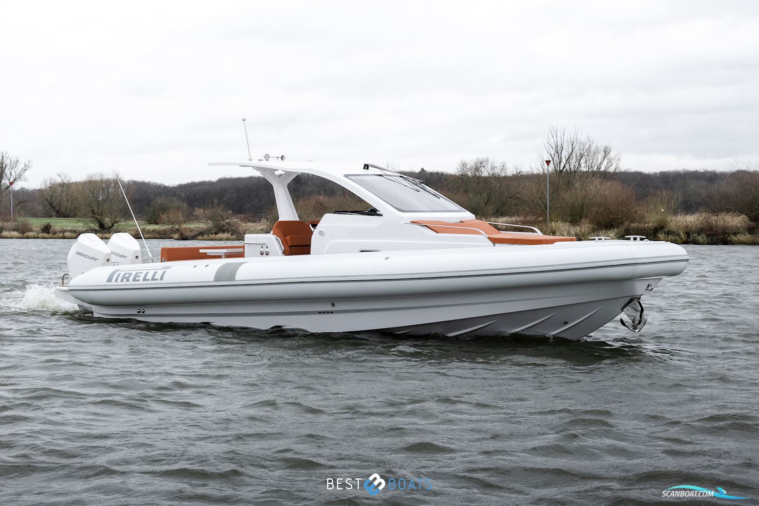 Pirelli 35 Schlauchboot / Rib 2023, mit Mercury motor, Niederlande