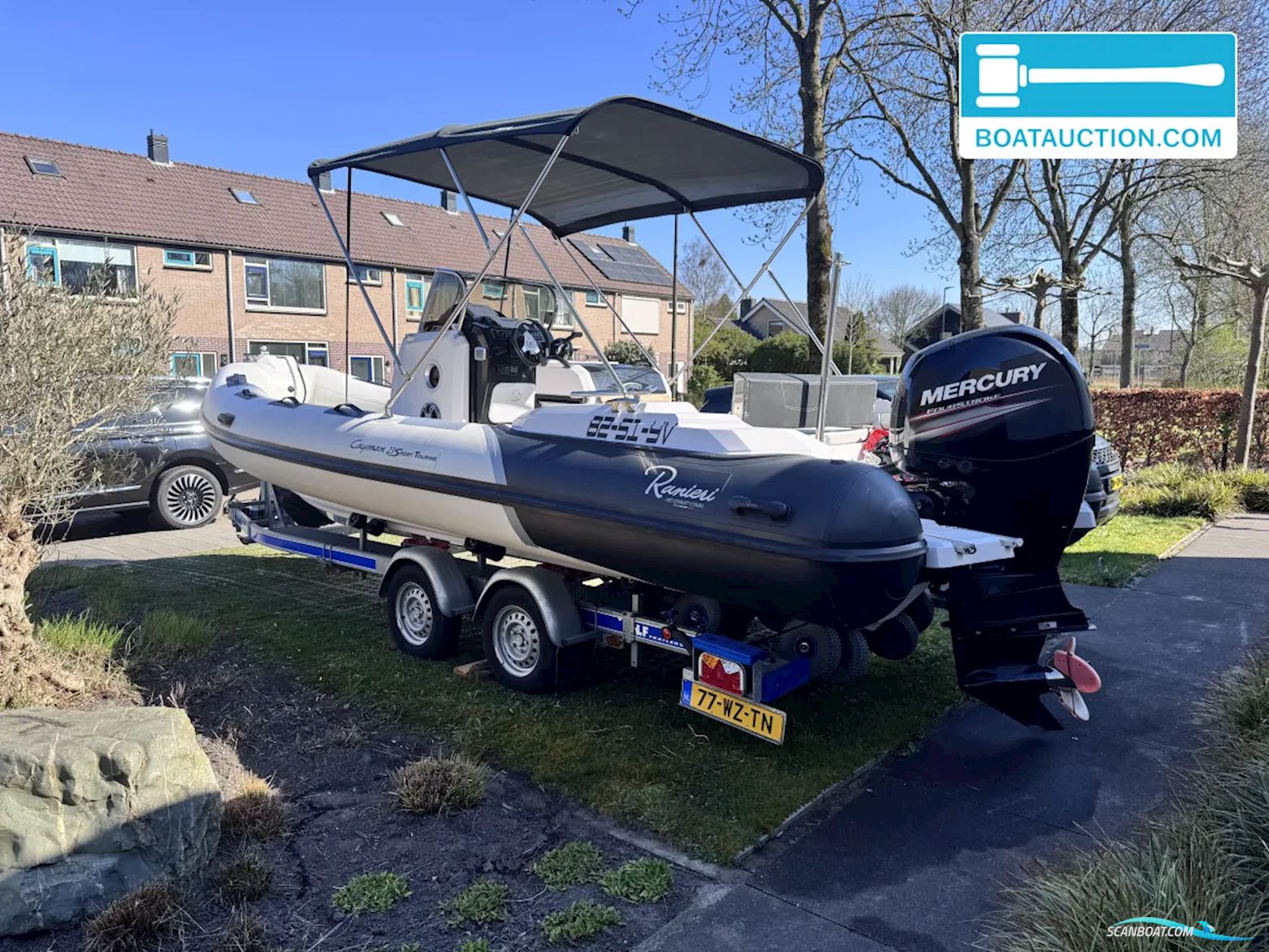 Ranieri Cayman 23 Sport Touring Schlauchboot / Rib 2017, mit Mercury motor, Niederlande