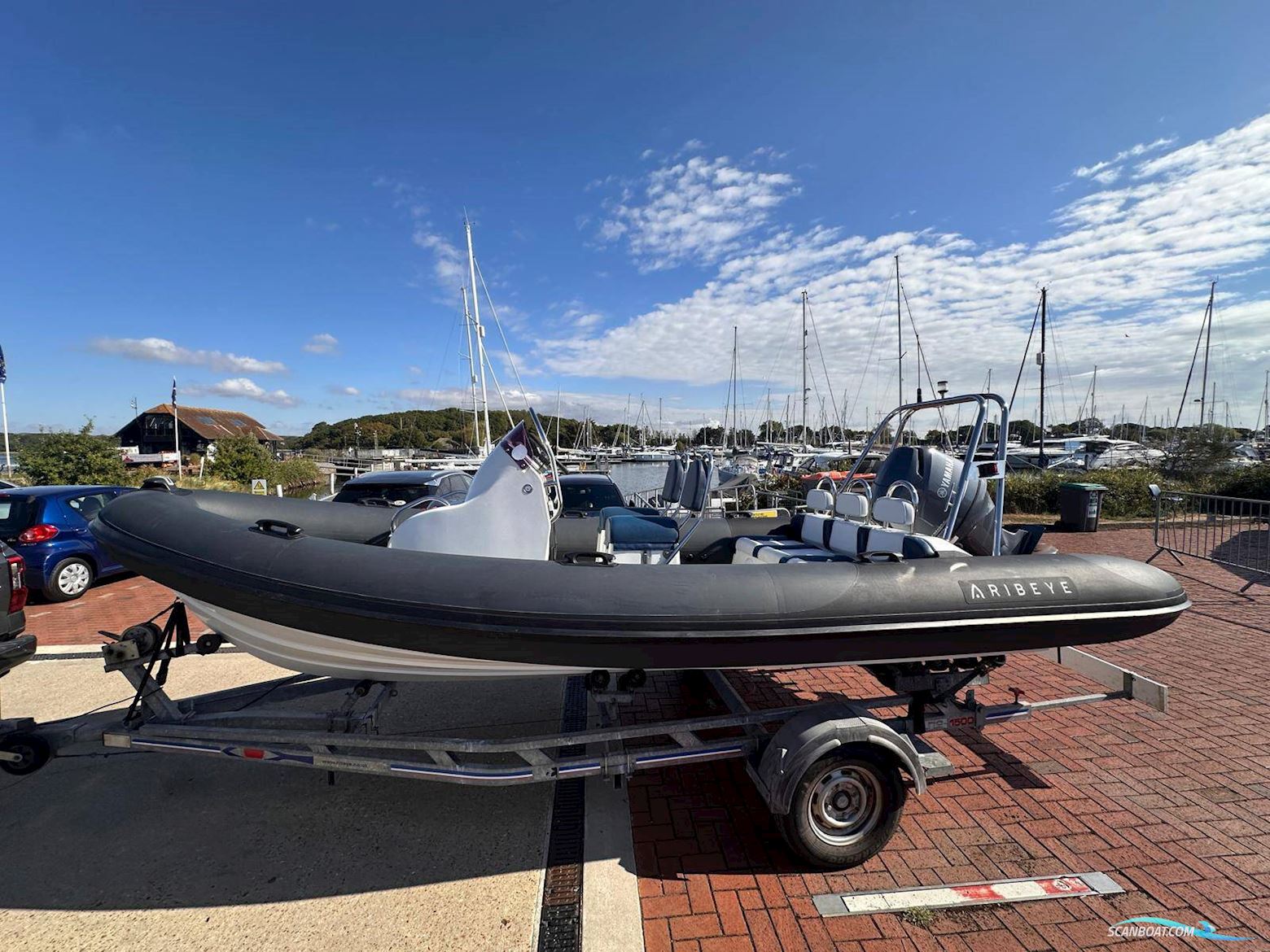 Ribeye 550 Schlauchboot / Rib 2012, mit Yamaha F100 Detl motor, England