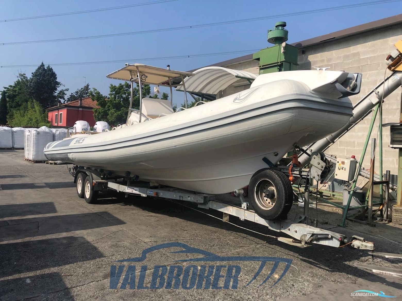 Sacs S 850 Samurai FB Schlauchboot / Rib 2007, mit Selva Killer Whale 150 Xsr motor, Italien