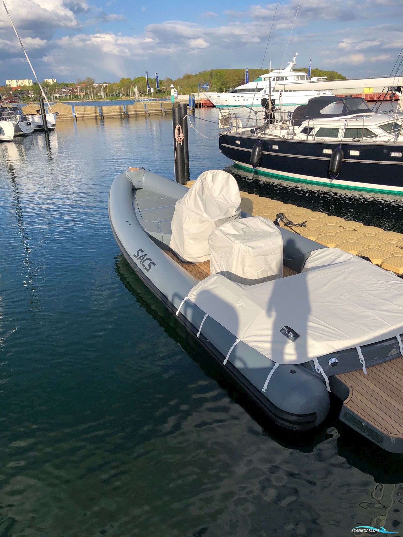 Sacs Strider 9 Schlauchboot / Rib 2019, mit Mercury Diesel Tdi 3.0 V6 motor, Deutschland