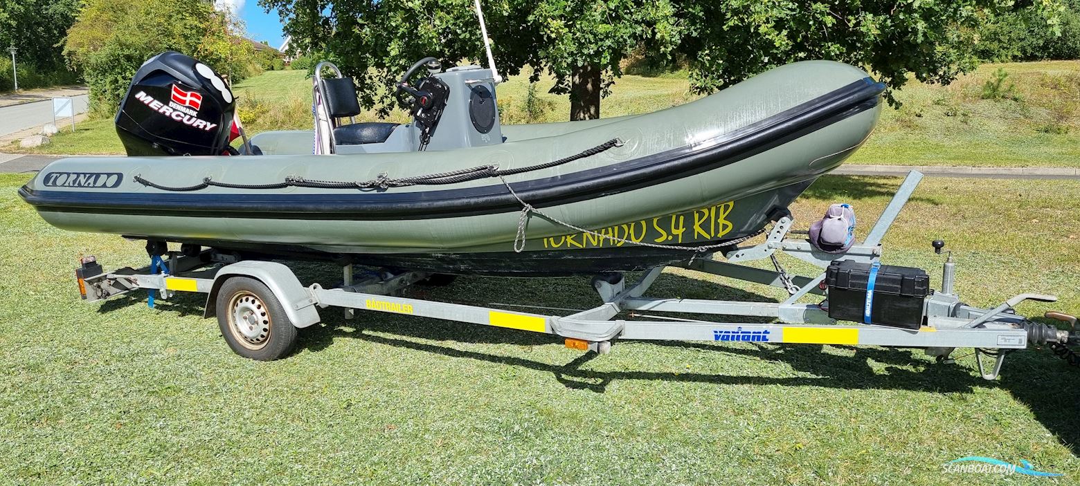 Tornado RIB 5.4 Schlauchboot / Rib 2008, mit Mercury motor, Dänemark