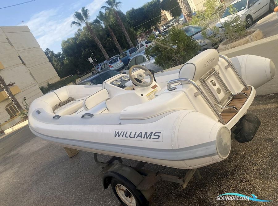 Williams 385 Turbojet With Trailer Schlauchboot / Rib 2012, mit Turbojet motor, Griechenland
