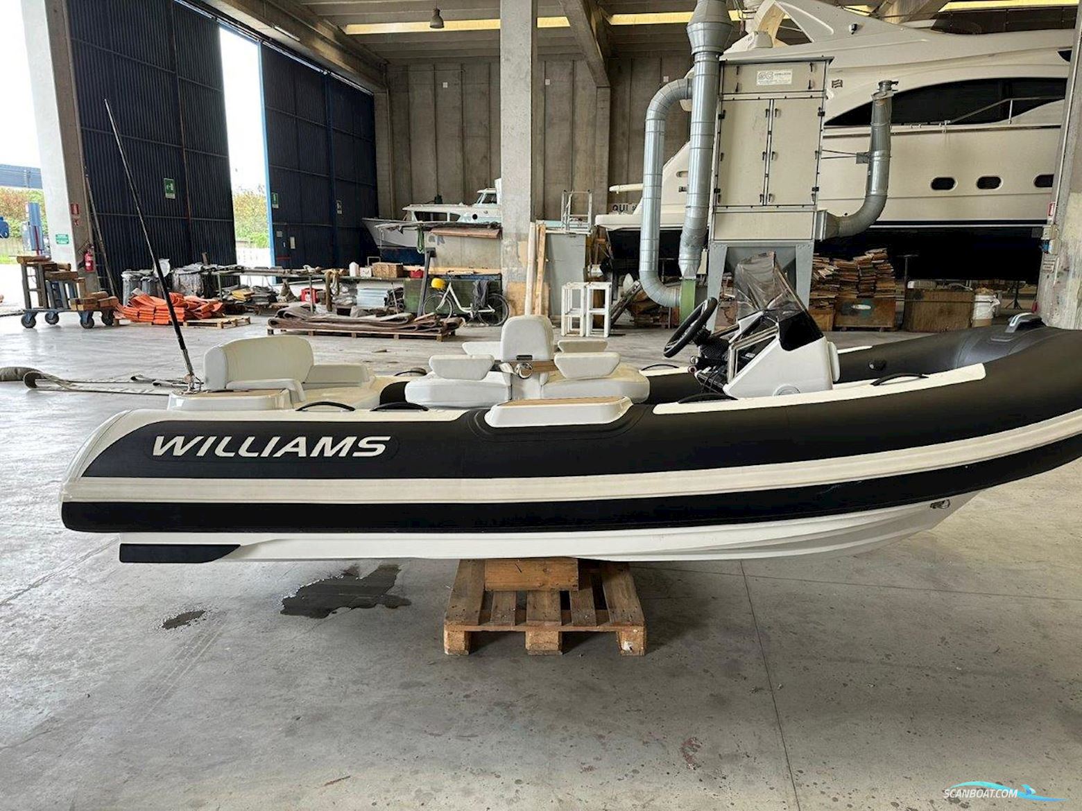 WILLIAMS 415 Diesel Jet Schlauchboot / Rib 2022, mit Yanmar 4JH motor, Italien