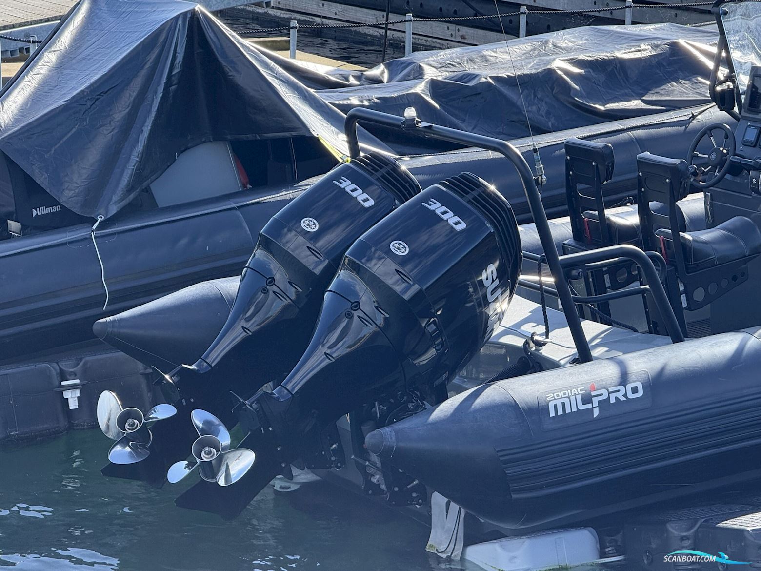 Zodiac Milpro Ssr8.75 Med Nye Motorer. Den Ultimative Rib Til Alt.