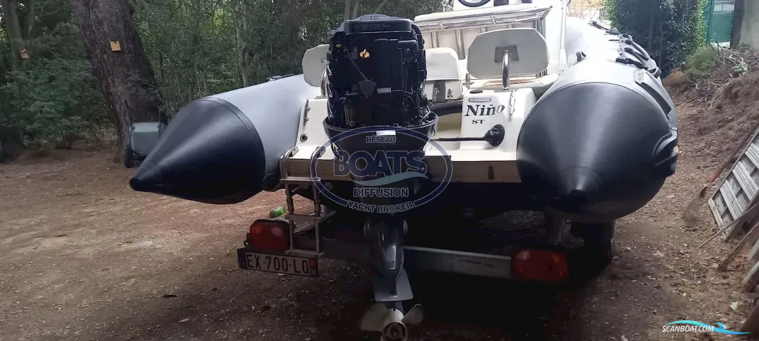 Zodiac Open Pro 550 + Remorque