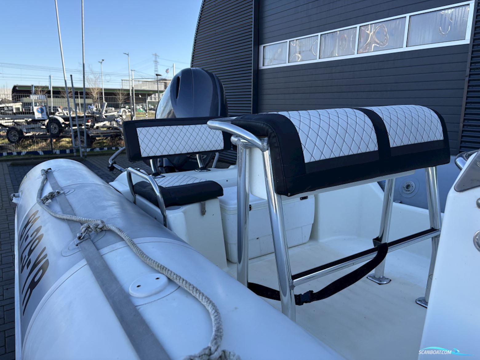 Zodiac Pro Open met Yamaha buitenboordmotor (MY2015)
