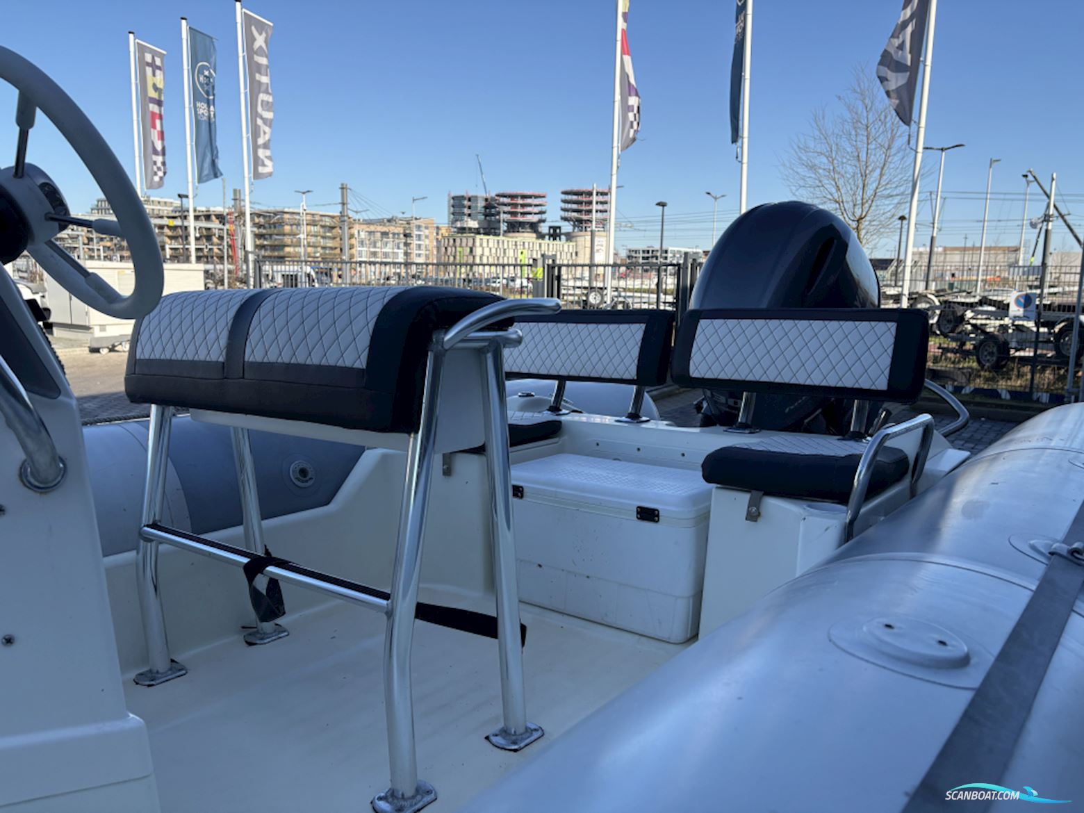 Zodiac Pro Open met Yamaha buitenboordmotor (MY2015)