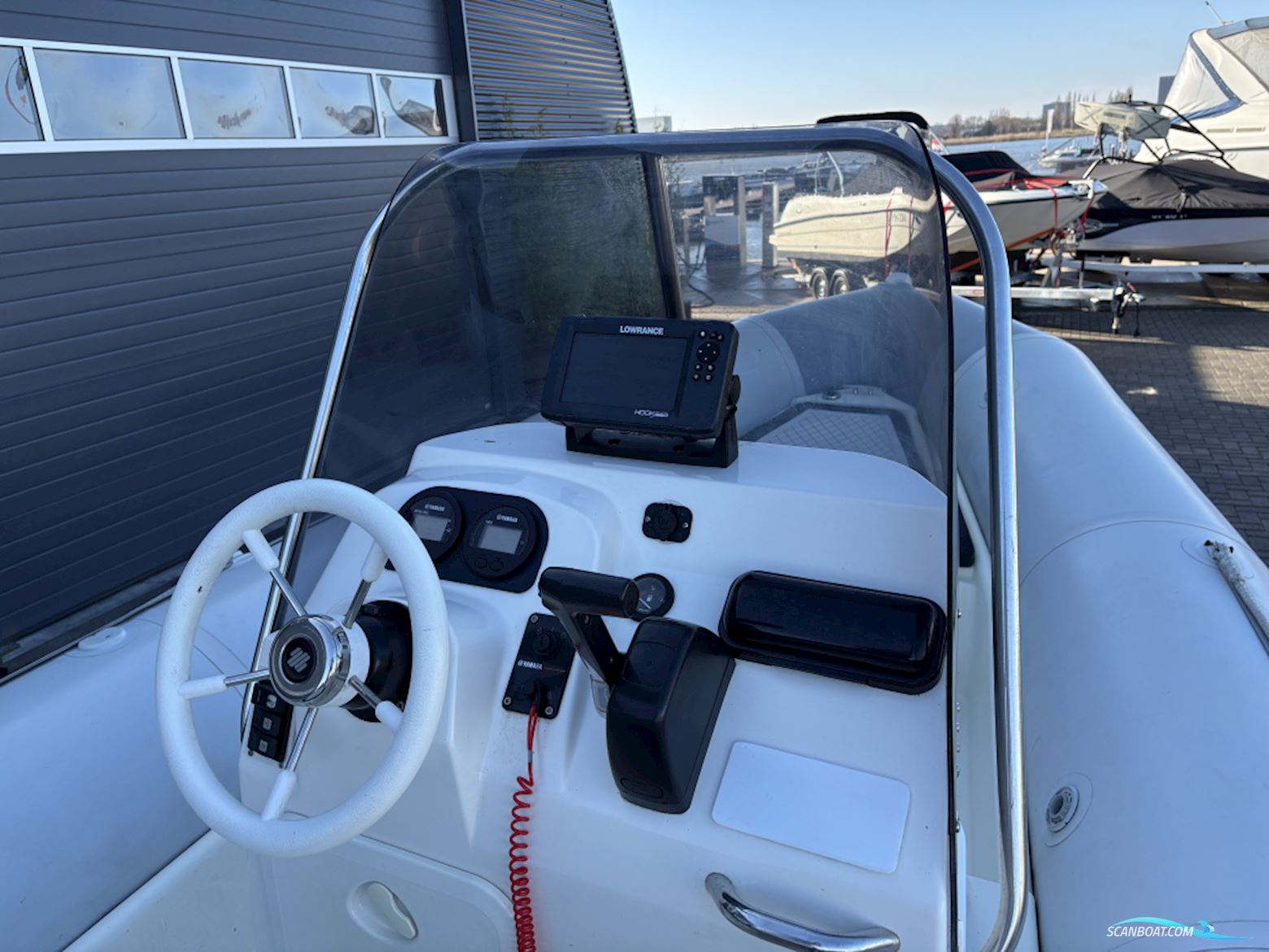 Zodiac Pro Open met Yamaha buitenboordmotor (MY2015)