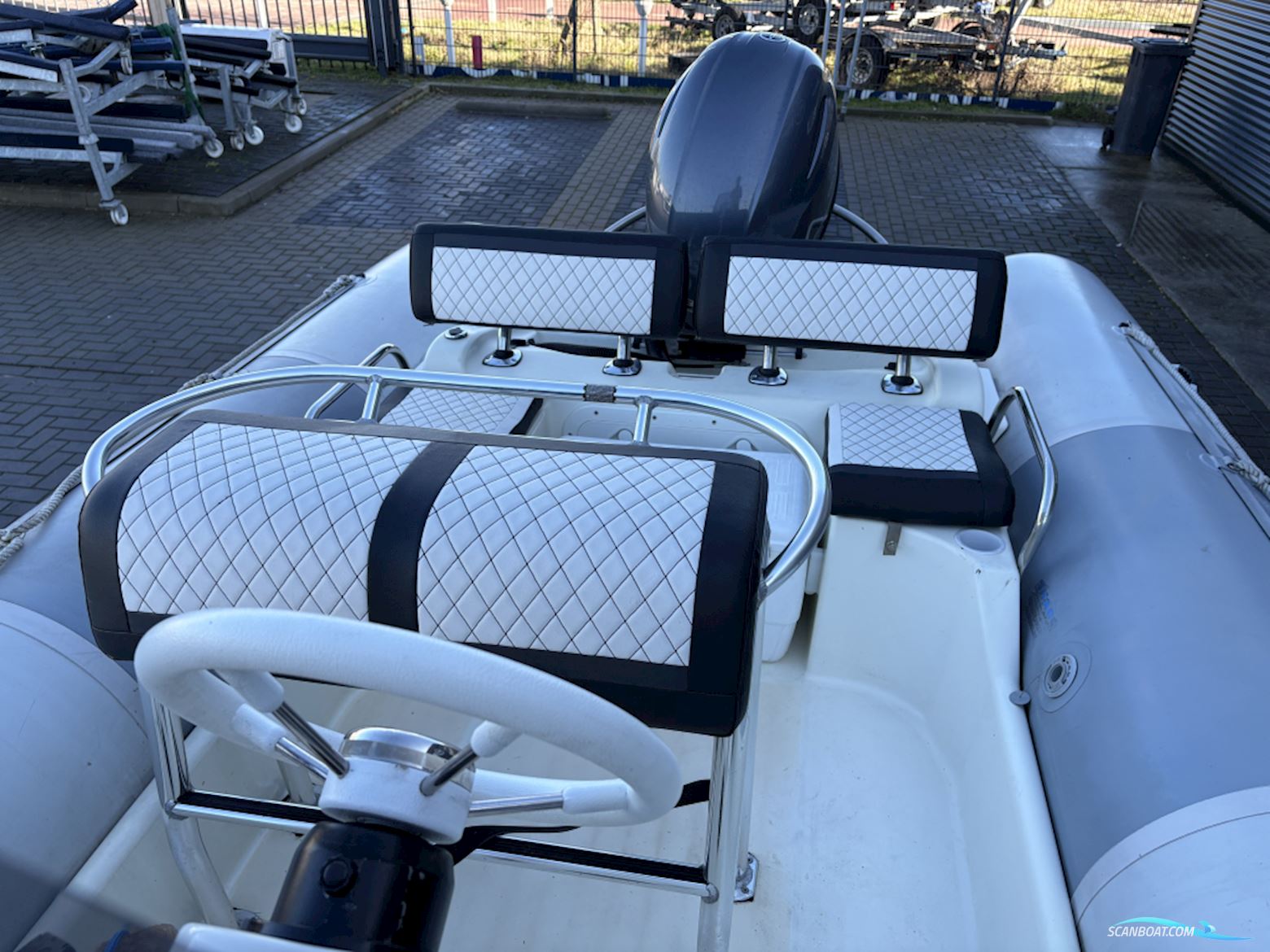 Zodiac Pro Open met Yamaha buitenboordmotor (MY2015)