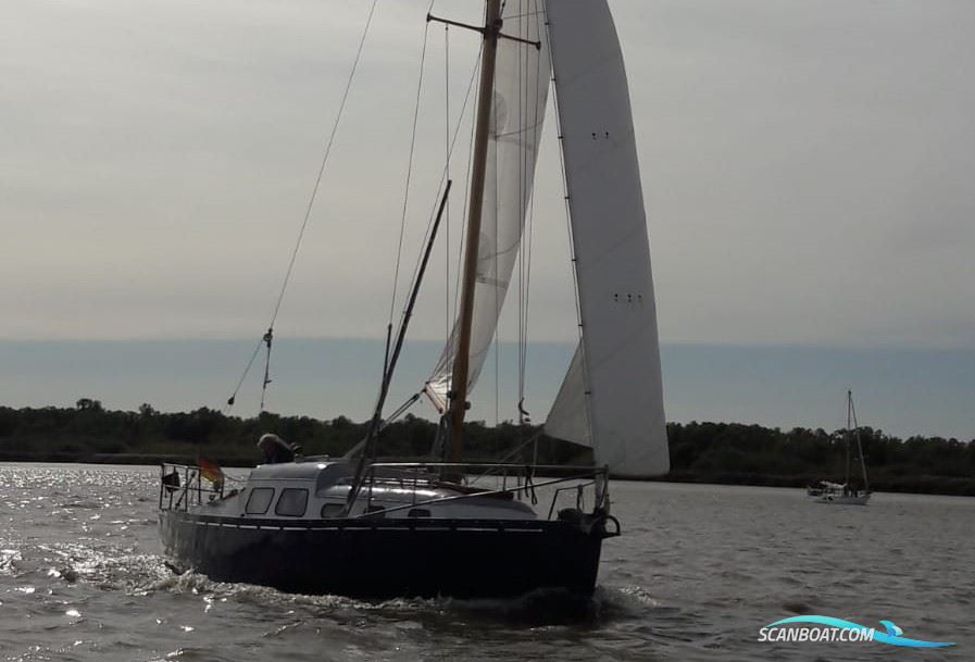 30 er Jollenkreuzer Segelbåt 1966, med Volvo Penta 2002 motor, Tyskland