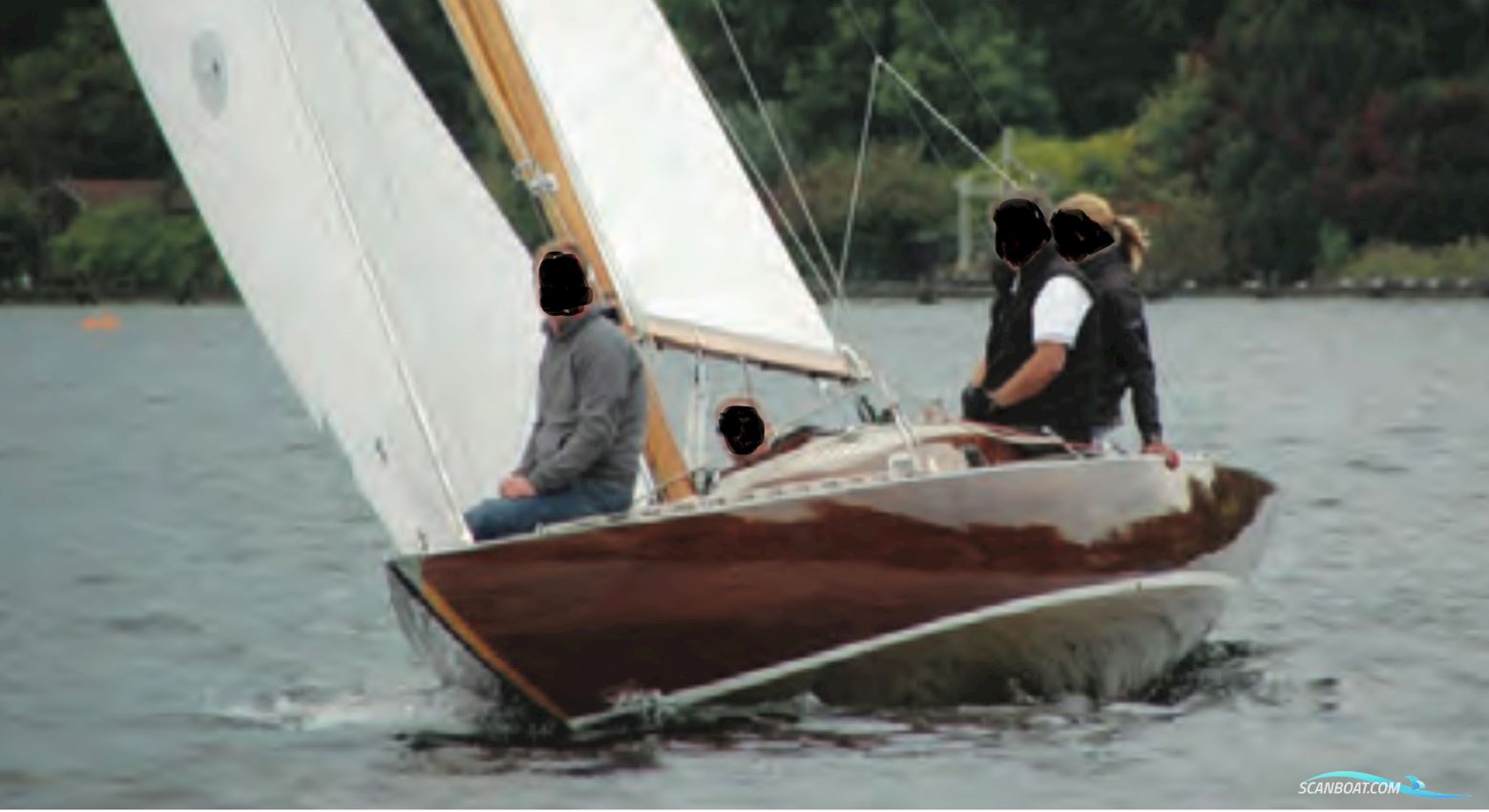 30qm Schärenkreuzer Segelbåt 1922, med Epropulsion motor, Tyskland