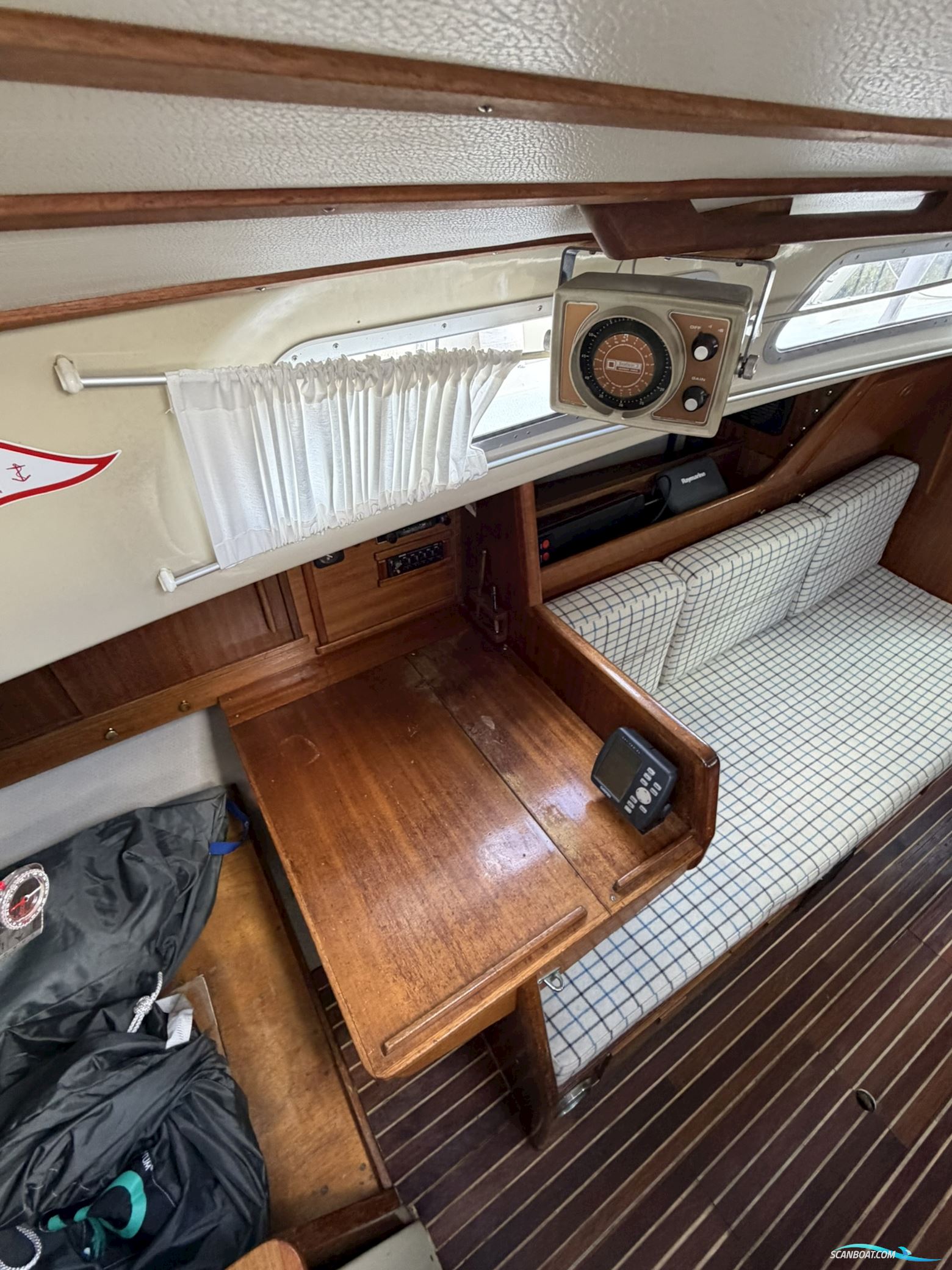Albin Ballad. Velholdt med nyere motor og gode sejl