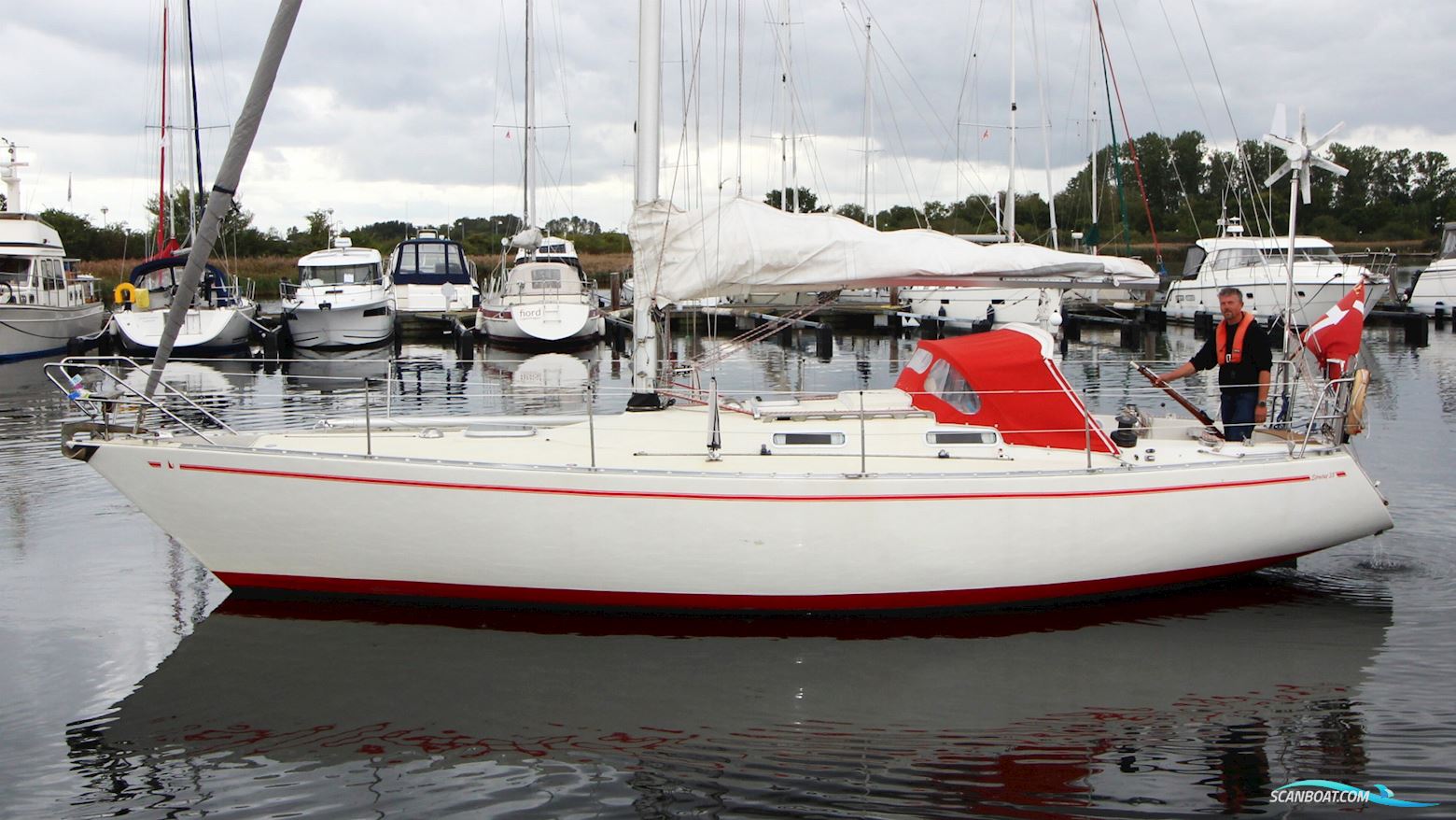 Albin Stratus 35 Segelbåt 1980, med Vetus motor, Danmark