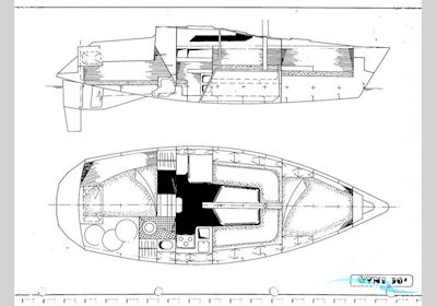 Alubat Ovni 30 Segelbåt 1995, med Volvo Penta MD2020 motor, Tyskland