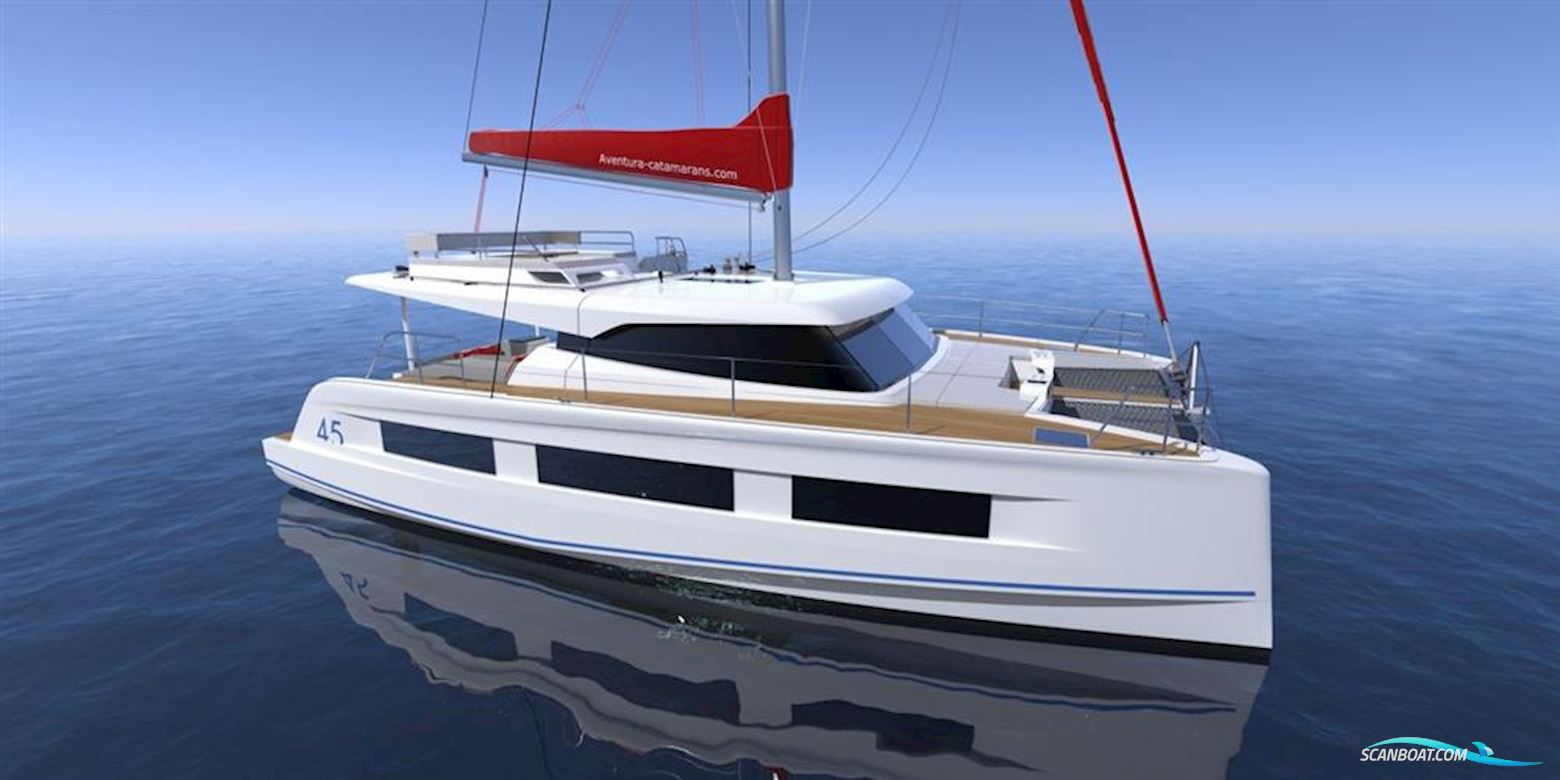 Aventura Catamarans 45 S Segelbåt 2024, med Twin Yanmar 45 hp motor, Ingen landinfo