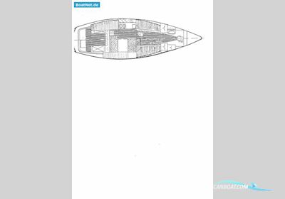 Baltika 10,40 m Decksalon Segelyacht Segelbåt 1989, med Volvo 2003 2003 motor, Tyskland