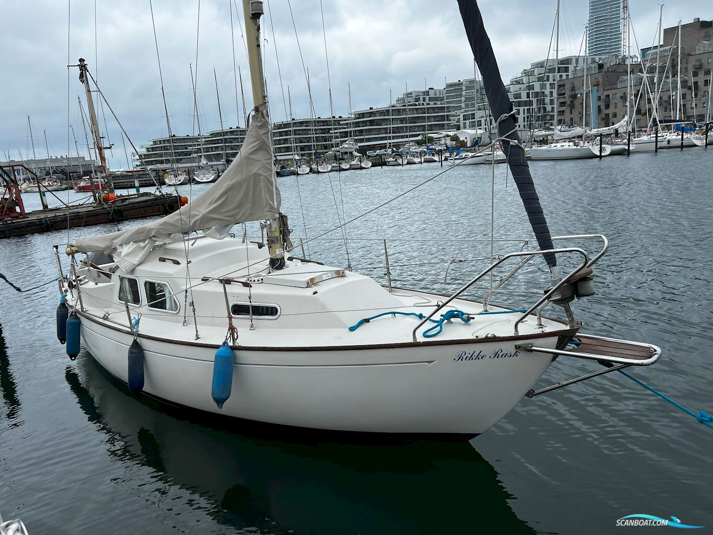 Bandholm 24 Segelbåt 1971, med Yamaha F9.9Fmh motor, Danmark