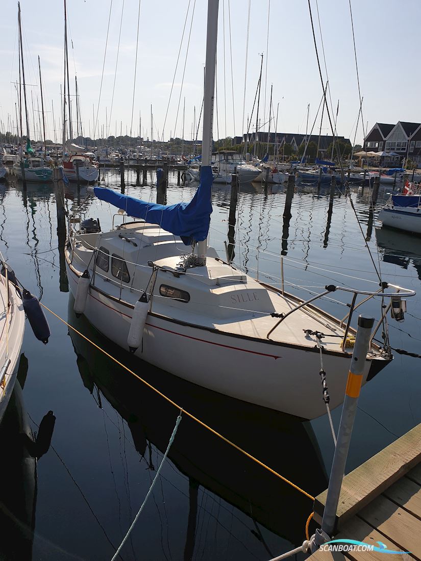 Bandholm 24 Segelbåt 1973, med Yamaha motor, Danmark