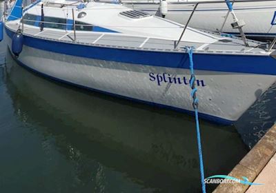 Banner 33 Segelbåt 1978, med El Motor motor, Danmark