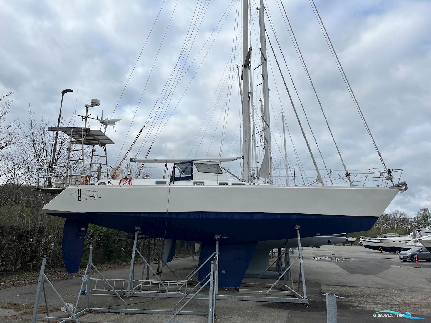 Baron 135 Segelbåt 1994, med Perkins motor, Danmark