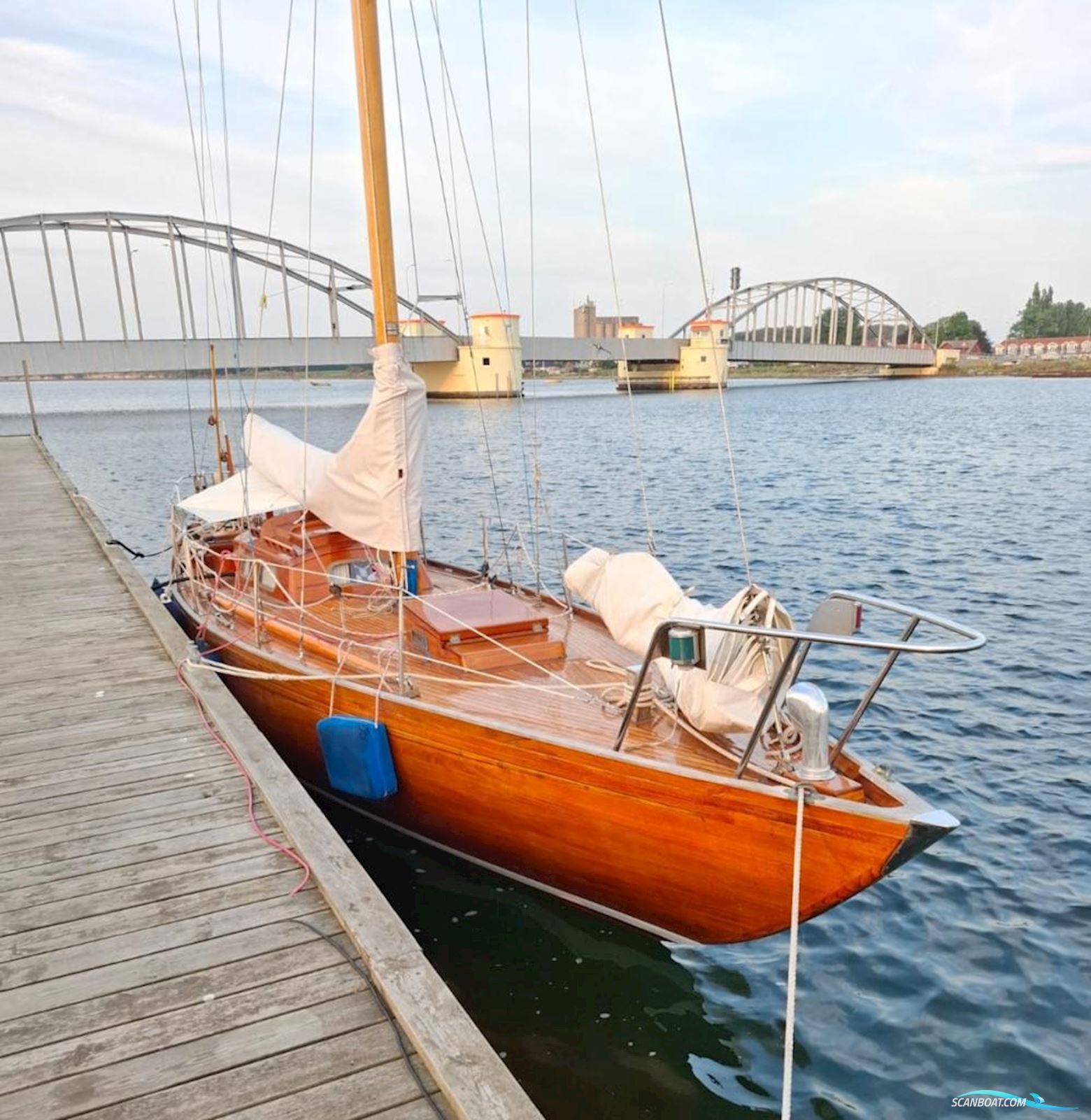 Batbyggeri Mariestad 8 KR Segelbåt 1955, med Ruggerini motor, Tyskland