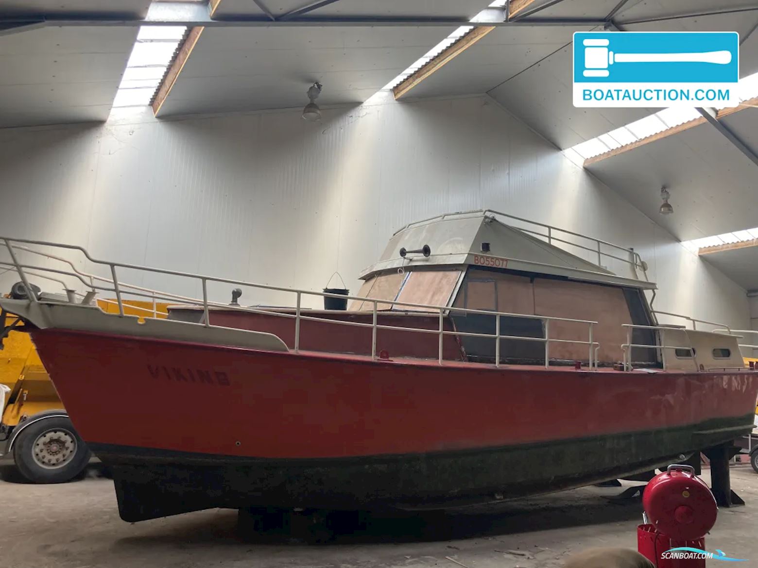 Bateau de patrouille 1200 Segelbåt 1982, med Daf motor, Belgien