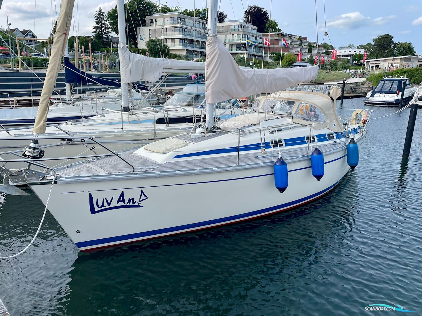 Bavaria 300 Segelbåt 1991, med Volvo MD 2002 motor, Tyskland