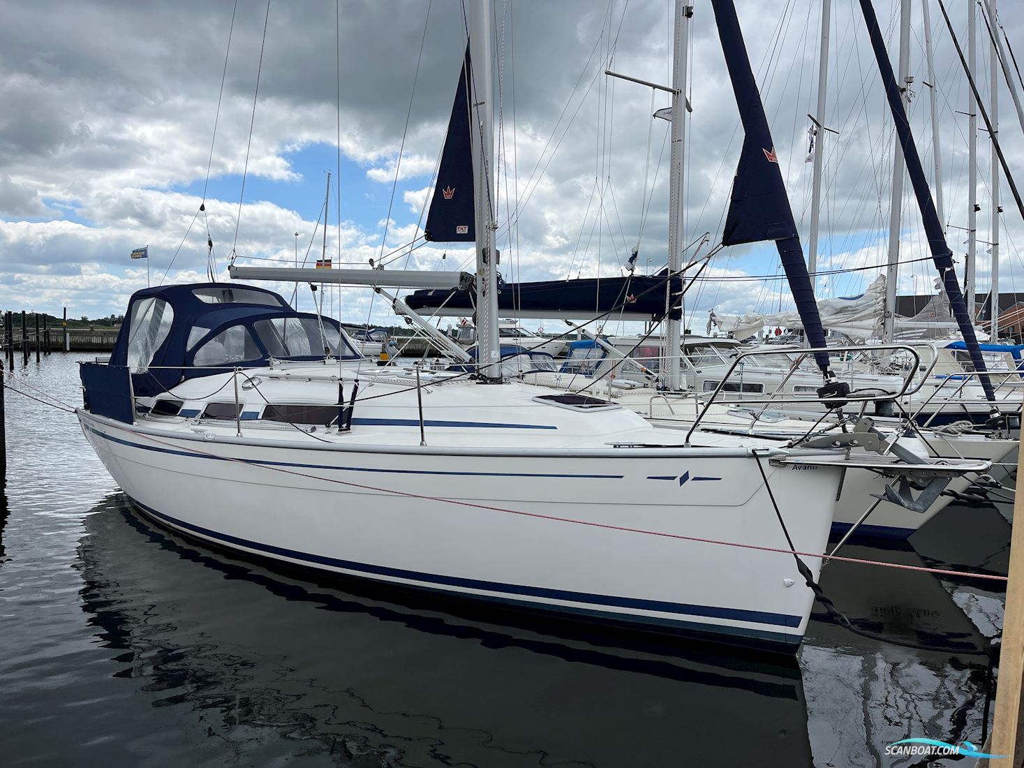 Bavaria 31 Cruiser Segelbåt 2008, med Volvo Penta D1-20 motor, Danmark
