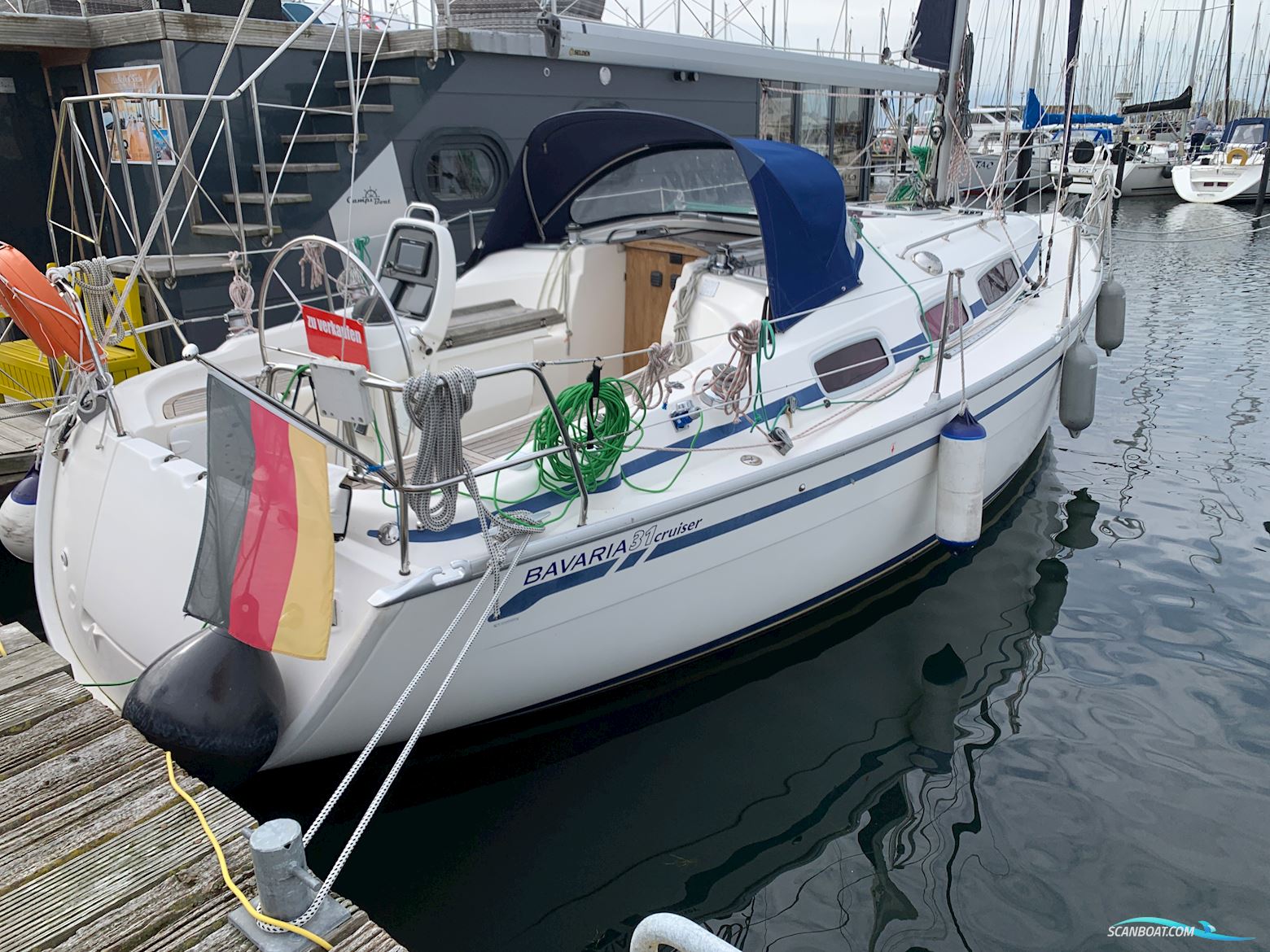 Bavaria 31 Cruiser Segelbåt 2008, med Volvo-Penta motor, Tyskland