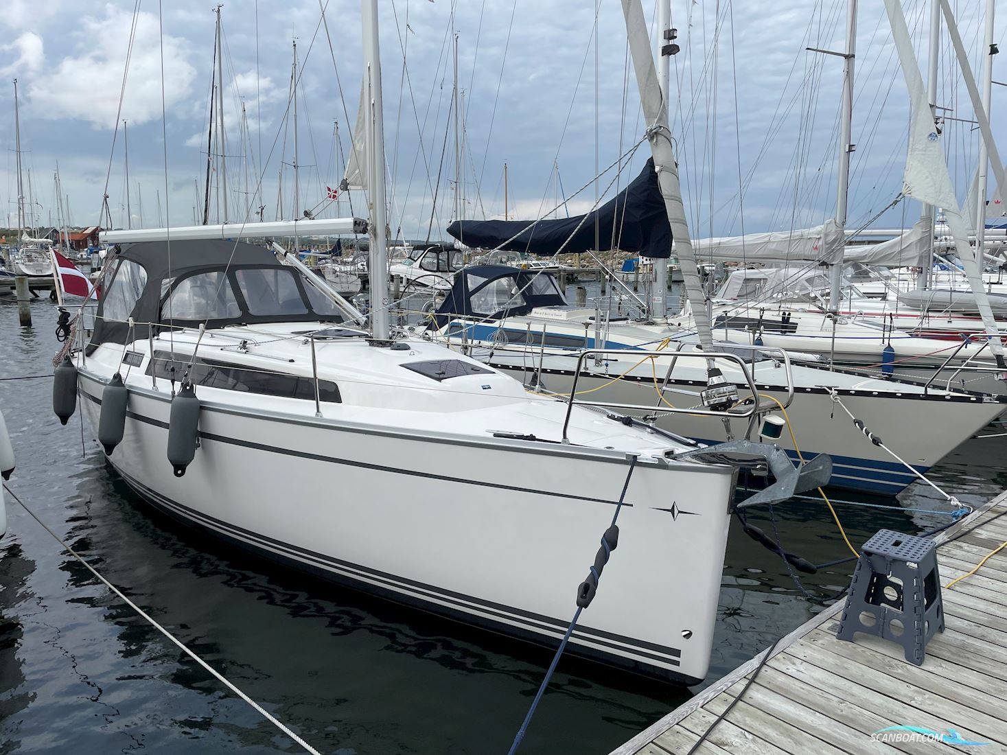 Bavaria 33 Cruiser Segelbåt 2014, med Volvo Penta  motor, Danmark