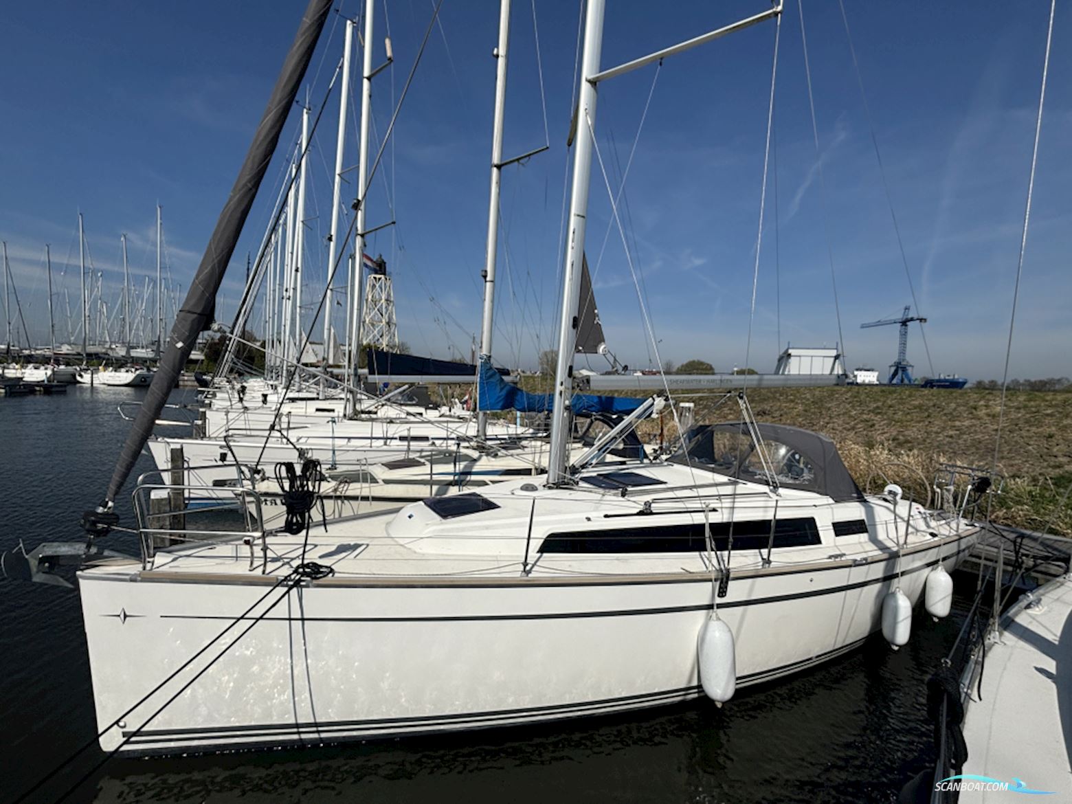 Bavaria 34 Cruiser Segelbåt 2017, med Volvo Penta motor, Holland
